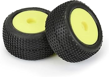 Amazon.com: Pro-Line Racing Hole Shot Tires MTD Yellow Mini-T 2.0